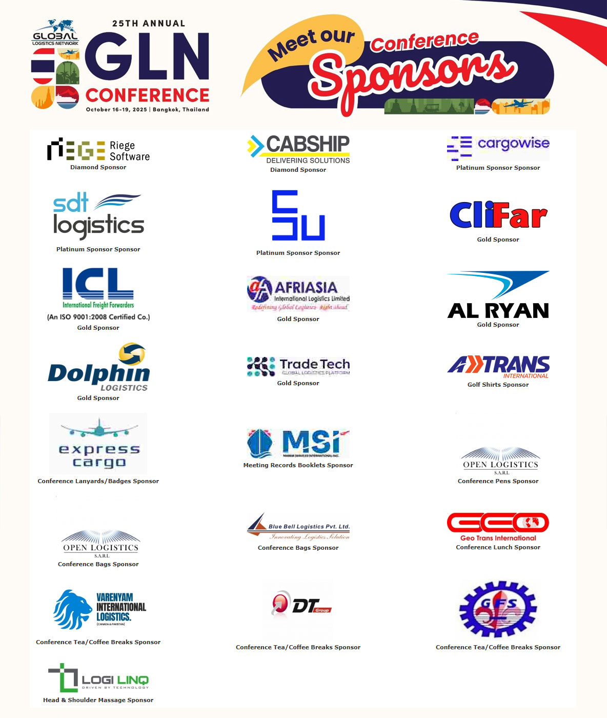Conference Sponsors